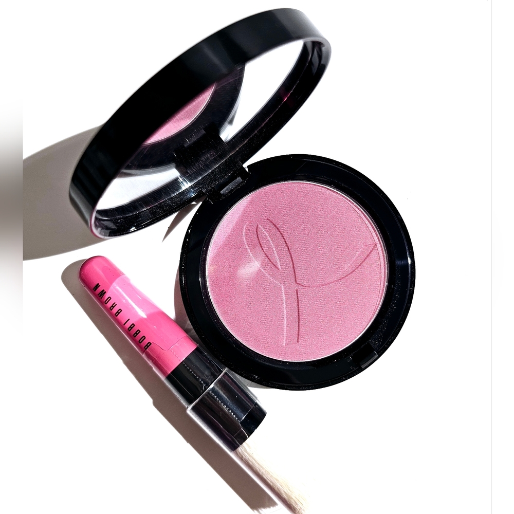 Bobbi Brown Pink Peony Illuminating Bronzing Powder Set New LE